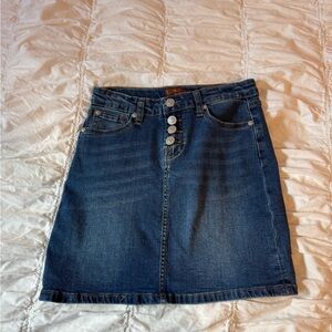 for all 7 mankind jean skirt kids size 10 worn once